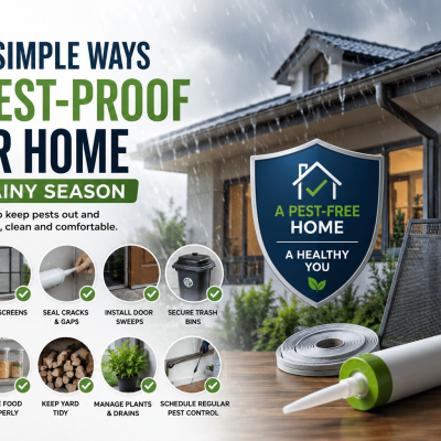 10 Simple Ways to Pest-Proof Your Home This Rainy Season